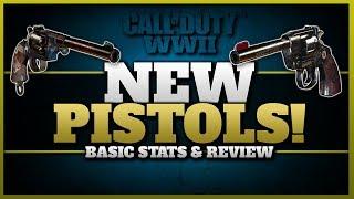 2 New Pistols in CoD WW2! | Enfield No. 2 & Reichsrevolver Basic Stats & Gameplay!