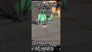 Viper Molly Lineups For Haven In VALORANT Part 1