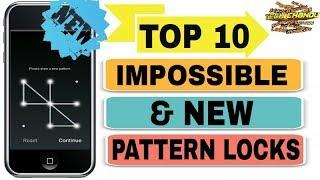 Top 10 New/Impossible/Best Pattern Locks in 2018 | Tech Chandu