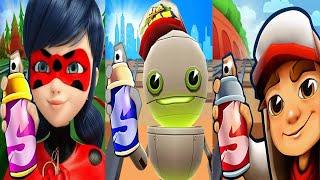 Subway Surfers Classic 2024 vs Lady Bug vs 3D Tagbot Gameplay HD