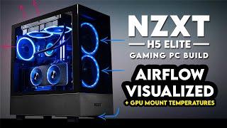 No Airflow? Myth Busted! | NZXT H5 Elite Gaming PC Build | Intel ARC A770 | i7 13700K, ASUS ROG Z690