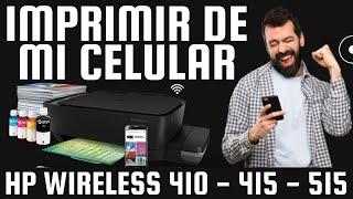 Como imprimir desde mi celular en una impresora HP  sin INTERNET - Wifi   (ACTUALIZADO 2022) 🟢