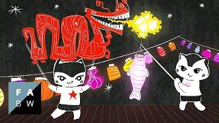 The BIG Neko-Mao-Show | Animated short film (2012)