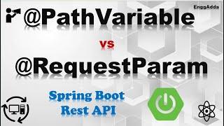 Difference between @PathVariable Vs @RequestParam Interview asked question| EnggAdda