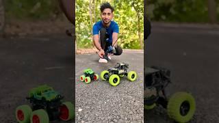 Rc Big and Small Monster Car Testing