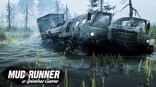 Search For The glowing Flowers | The Night Safari Challenge | Spintires Mud Runner