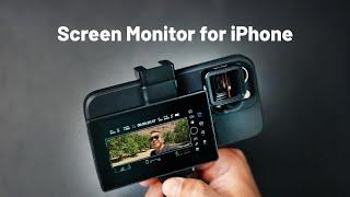 Yes, this is a wireless monitor for your iPhone (Newmowa Phone Monitor)