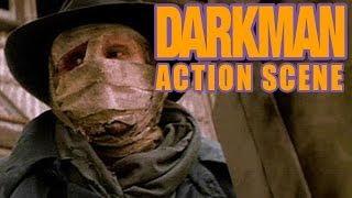 Darkman Narrowly Escapes Durant - Darkman (1990)