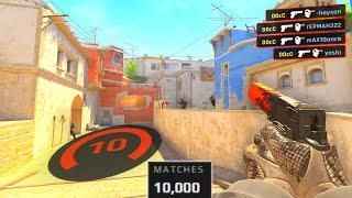 WHAT 10,000 MATCHES IN CS2 LOOKS LIKE...