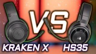 Razer Kraken X VS Corsair HS35 Budget Headset Comparison