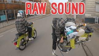 Simson Habicht und S51 Enduro RAW Sound | Simson Motovlog
