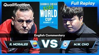Qualification - Robinson MORALES vs Myung Woo CHO (Sharm El Shikh World Cup 2022)