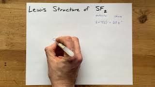 Lewis Structure of SF2 (sulfur difluoride)