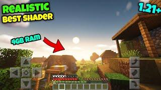 Best RTX Shader For Minecraft PE 1.21+ | Top Shader For MCPE Low End Device 1.21+ | Working 4GB