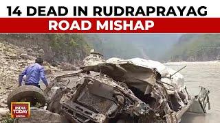 14 Dead After Vehicle With 26 Passengers Falls Into Gorge In Uttarakhand's Rudraprayag District