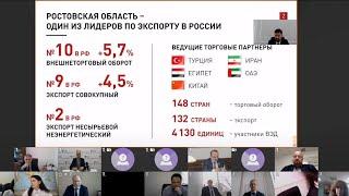 Заседание Экспортного совета при Губернаторе Ростовской области 28.03.2023