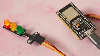 ESP32 LED Traffic Light Tutorial + Code