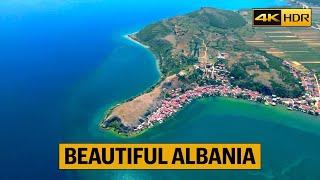 Amazing Places to visit in Albania  Amazing Drone View  RELAXING PACEFUL