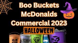 Boo Buckets McDonalds Commercial 2023 | US Happy Meal Toys