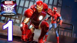 MARVEL Future Revolution - Gameplay Walkthrough Part 1 Intro, Tutorial (Android, iOS)