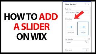 How to Add Slider on Wix in 2024