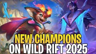 WILD RIFT - New Champions for 2025!  | LEAGUE OF LEGENDS: WILD RIFT