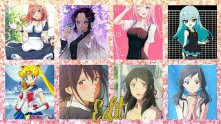 Anime. Girls Cute Edit 