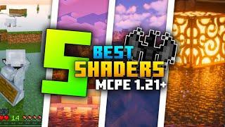 Top 5 Shaders For Minecraft Pe 1.21+ Render Dragon 