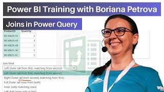 Joins in Power Query - Power BI Training with Boriana Petrova