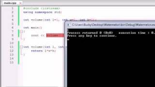 Buckys C++ Programming Tutorials - 28 - Default Arguments / Parameters