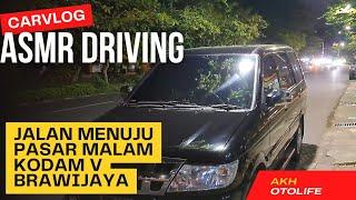 Jalan Menuju Pasar Malam Kodam V Brawijaya Surabaya| ASMR Driving Isuzu Panther Turbo 3