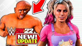 WWE 2K22 NEW Update Got Lots of HIDDEN THINGS!