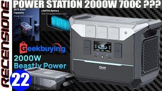 2000w for €719 but does it work? REVIEW Power Station DaranEner NEO2000 2000watt 2073Wh LiFePO4