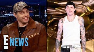 Pete Davidson Details “HORRIBLE” Process of Burning Off His Tattoos | E! News