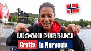 Norvegia e walfare -  luoghi pubblici gratuiti a Drammen || IaraHeide in Norway