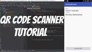 Android QR Code Scanner tutorial using ZXing Library(Short 5 minute video)
