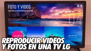 Como Ver Fotos y Videos a Traves de USB en una Smart TV LG