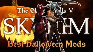 I Made Skyrim SPOOKY With 12 Mods! (Halloween Special)