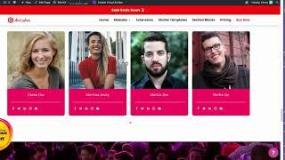 Divi Plus starter templates import walkthrough   Events and Wedding