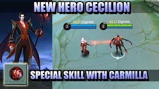 A NEW LATE GAME MONSTER? - CECILION NEW HERO IN MOBILE LEGENDS