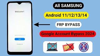 Samsung FRP Remove 1000% Working Trick | Android 11/12/13/14 Google Account Bypass 2024 Without Pc