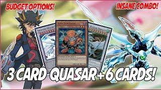 YuGiOh *COMPETITIVE* In-Depth Synchro Quasar Deck Profile! |3 Card Quasar +6 Combo!| (Sept 2018)