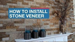 How to Install Stone Veneer