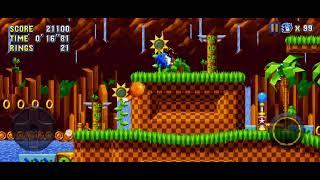 Sonic Mania Android Port Gameplay Android Port by Thunder Playz 