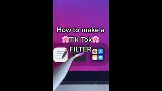 How to make an AR filter for TIKTOK!! #tiktok #tutorial #augmentedreality