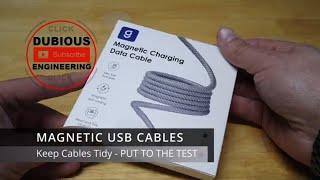 DuB-EnG: "Magtame" - Magnetic USB Coiling Self Tidying Cable put to the test - review - worth it?
