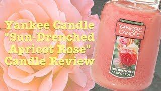 Yankee Candle Review - Sun-Drenched Apricot Rose - NEW Spring 2018 Candle