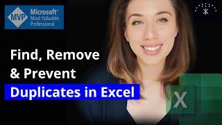 How To Highlight And Remove DUPLICATES In EXCEL - Easy And Fast!