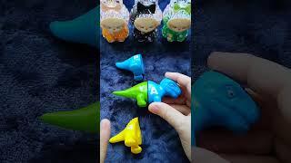 Creative Play with Dino-Shaped Sharpeners