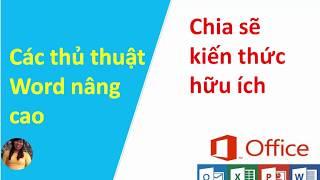 Các thủ thuật nâng cao trong Word - #1. Mail Merge trộn văn bản